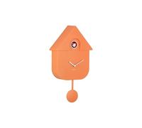 Karlsson Pendulum Modern Wall Cuckoo Clock (Soft Orange - KA5768OR)