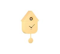Karlsson Pendulum Modern Wall Cuckoo Clock (Soft Yellow - KA5768LY)