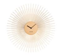 Karlsson Peony Wall clock KA5817GD - Unisex - 45 cm - Quartz Gold 45 cm