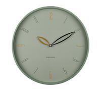 Karlsson Petals Wall clock KA6012GR - Unisex - 40 cm - Quartz Green 40 cm