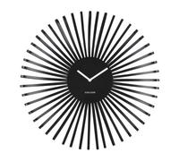 Karlsson Polo Wall clock KA6075BK - Unisex - 48 cm - Quartz Black 48 cm