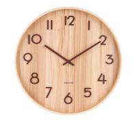Karlsson Pure Bass Wall clock KA5809WD - Unisex - 40 cm - Quartz Wood 40 cm