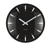 Karlsson Realista Dome Wall clock KA6086BK - Unisex - 35 cm - Quartz Black 35 cm