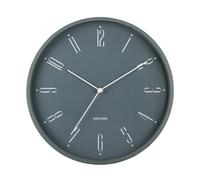 Karlsson Regal Numbers Wall clock KA5988GR - Unisex - 30 cm - Quartz Green 30 cm