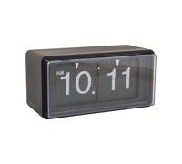 Karlsson Retro Boxed Flip Table clock KA6055BK - Unisex - Quartz Black