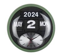 Karlsson Round Flip Wall clock KA6030GR - Unisex - 33 cm - Quartz Green 33 cm