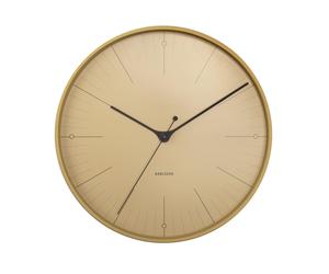 Karlsson Round 'Index' 40cm Wall Clock Station Clock Style Dial