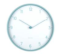 Karlsson Sencillez Wall clock KA6057BL - Unisex - 30 cm - Quartz Blue 30 cm