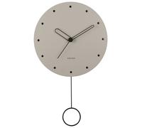 Karlsson Studs Pendulum Wall Clock - Grey