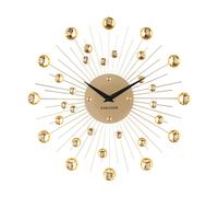 Karlsson Sunburst Crystal Wall clock KA4860GD - Unisex - 30 cm - Quartz Gold 30 cm
