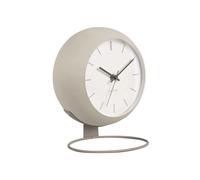 Karlsson Table Clock - Nirvana Globe - Warm grey