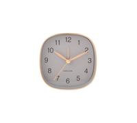 Karlsson Travel Square Alarm clock KA5957GY - Unisex - Quartz Grey 3,6 x 8,5 x 8,5