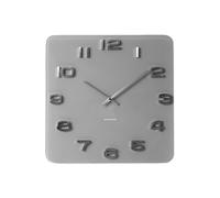 Karlsson Vintage Glass Wall Clock, Grey