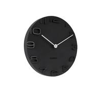 Karlsson, wall clock, Black, One Size