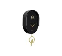 Karlsson Wall Clock 'Cuckoo Tweet' - BLACK (KA6069BK)