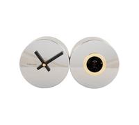 Karlsson Wall Clock Duo Cuckoo Chrome Plated (KA5789CH)