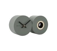 Karlsson Wall Clock Duo Cuckoo - Jungle Green (KA5789GR)
