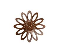 Karlsson Wall Clock 'FIORE' Dark Wood 40cm (KA5891DW)
