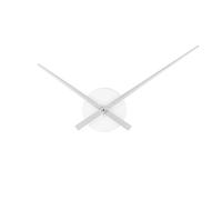 Present Time, Wall clock, Silver, 36 cm l x 12.4 cm x 6 cm h