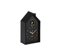 Karlsson Wall Clock Modern Cuckoo 'ORO' - BLACK (KA6077BK)