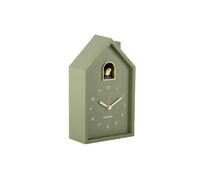 Karlsson Wall Clock Modern Cuckoo 'ORO' - GREEN (KA6077GR)