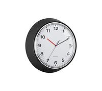 Karlsson Wall Clock Modern Retro - Black - Diameter 34 cm - Round - Iron - Wall Clock Modern Living Room -