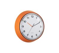 Karlsson Wall Clock Modern Retro Orange Diameter 34 cm | Round, retro, iron, wall clock, modern living room, wall clocks