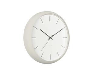 Karlsson Wall Clock Nirvana Globe - Warm Grey