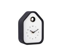 Karlsson Wall clock Reina Cuckoo - 7,3x14,5x20,3cm - Other - Plastic - Clocks for Living Room - Office - Bedroom (Black)