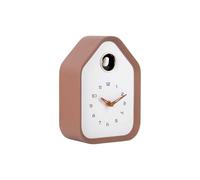 Karlsson Wall clock Reina Cuckoo - 7,3x14,5x20,3cm - Other - Plastic - Clocks for Living Room - Office - Bedroom (Mocha)
