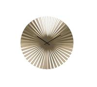Karlsson, wall clock, Steel, Gold, One Size