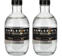 Karlsson's Gold Swedish Vodka 70cl (Pack of 2)
