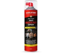 Karlsten 600Ml Hyper Power Rat & Mouse Spray With Natural Peppermint Formula, 5M Reach For Home, Car & Loft Use