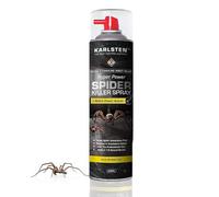 Karlsten Hyper Power Spider Killer Spray 600Ml - 2M Power Nozzle, Fast Acting Spider & Web Killer For Indoor & Outdoor Use