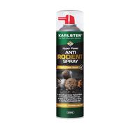 Karlsten Rat & Mouse Repellent Spray 600ml - Powerful Peppermint Oil Rodent Pest Control Deterrent Spray, Rat Repeller & Mouse Repellent with 2-Metre Precision Nozzle for Hard-to-Reach Areas