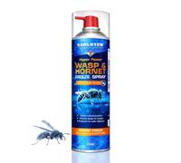 Karlsten Wasp Nest Killer Spray & Hornet Killer Spray 600ml - Wasp Nest Killer, Instant -40°C Cold Shock Action, 2 Metre Power Nozzle, Insecticide-Free Aerosol