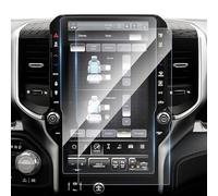 Karltys 2 Pack 2025 Ram 1500 Screen Protector for 2025 Dodge Ram 1500 14.4-Inch Touchscreen, Anti Glare Tempered Glass for 2025 Ram 1500 Accessories, Ultra Clear Navigation Radio Screen Cover