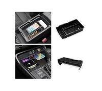 Karltys 2PCS Center Console Organizer for Honda CRV Accessories 2023 2024 2025, CR-V Middle Console Tray & Armrest Organizer Secondary Storage Box Phone Coin Container Durable ABS Insert Tray