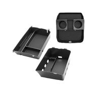 Karltys 3 Pcs Center Console Organizer Compatible with 2026 Hyundai Palisade Calligraphy(Only for Calligraphy 7-Seats Version), Double-Layer Armrest Storage Box, Lower Console Organizer Tray