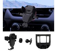 Karltys Car Phone Holder for 2019-2024 Toyota RAV4 - Custom Base, Dash & Air Vent Compatible, Thick Case Friendly Mobile Phone Mount