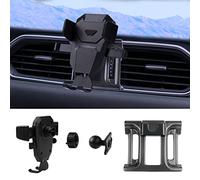 Karltys Car Phone Holder for Mazda CX-5 2017-2025 Accessories CX5 Cell Phone Holder Air Vent Mount for 4-7 Inch Phones Hands Free Thick Case Friendly Mobile Stand