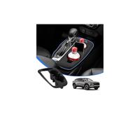 Karltys Center Console Gear Shift Panel Cover for Chevy Trax 2024-2026, Silicone Gear Shifter Protector with Cup Holder Insert, Anti-Scratch Interior Accessories Black