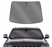 Karltys Compatible with Sunshade Jeep Grand Cherokee 2011-2021 (NOT for Grand Cherokee L/Cherokee) Windshield Sun Shade Front Window Cover Foldable Sun Visor Block Heat and Stay Cool Accessories