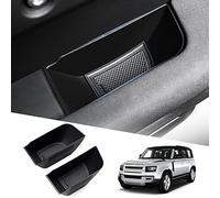 Karltys Door Side Storage Box for Land Rover Defender 90 110 130 2020-2025 Accessories Defender Door Side Organizer Tray Grab Handle Pocket Box Insert Interior Accessories 2PCS