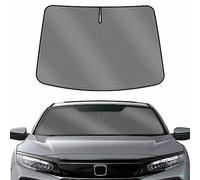 Karltys Windshield Sun Shade for 2016-2021 Honda Civic 10th Gen., Upgraded UPF50+ 240T Civic Front Window Sunshade, Foldable Car Heat Shield UV Ray Sun Visor Protector Keep Vehicle Cooler
