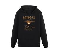 KARLYSE Men's Hoody Bathory The Return Short Sleeves Black L