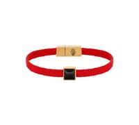 KARMA AND LUCK Red String Tiger Eye Lapis Lazuli Bracelet, 6.5", S, Stone, Onyx