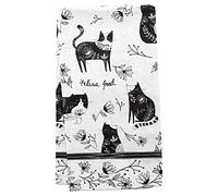 Karma Boho Tea Towels Cat