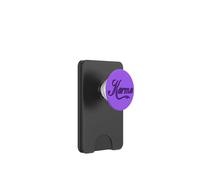 KARMA - BOLD LARGE PURPLE TEXT DESIGNED PopSockets PopWallet for MagSafe