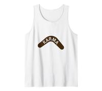 Karma Boomerang Action and Reaction Tank Top